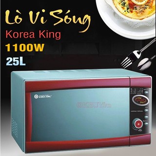 Lò vi sóng đa năng cao cấp Korea King KMW-25Q8G/S - 25L | OKbuy
