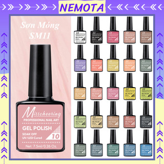 Sơn móng tay Gel Nemota nhiều màu hợp thời trang lâu trôi chuyên dụng làm nail SM11