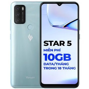 Điện thoại vsmart star 5 ⚡ CHÍNH HÃNG ⚡ Máy mới đẹp keng màn hình tai thỏ sáng đẹp full chức năng kèm tặng cáp sạc