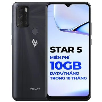 Điện thoại vsmart star 5 ⚡ CHÍNH HÃNG ⚡ Máy mới đẹp keng màn hình tai thỏ sáng đẹp full chức năng kèm tặng cáp sạc