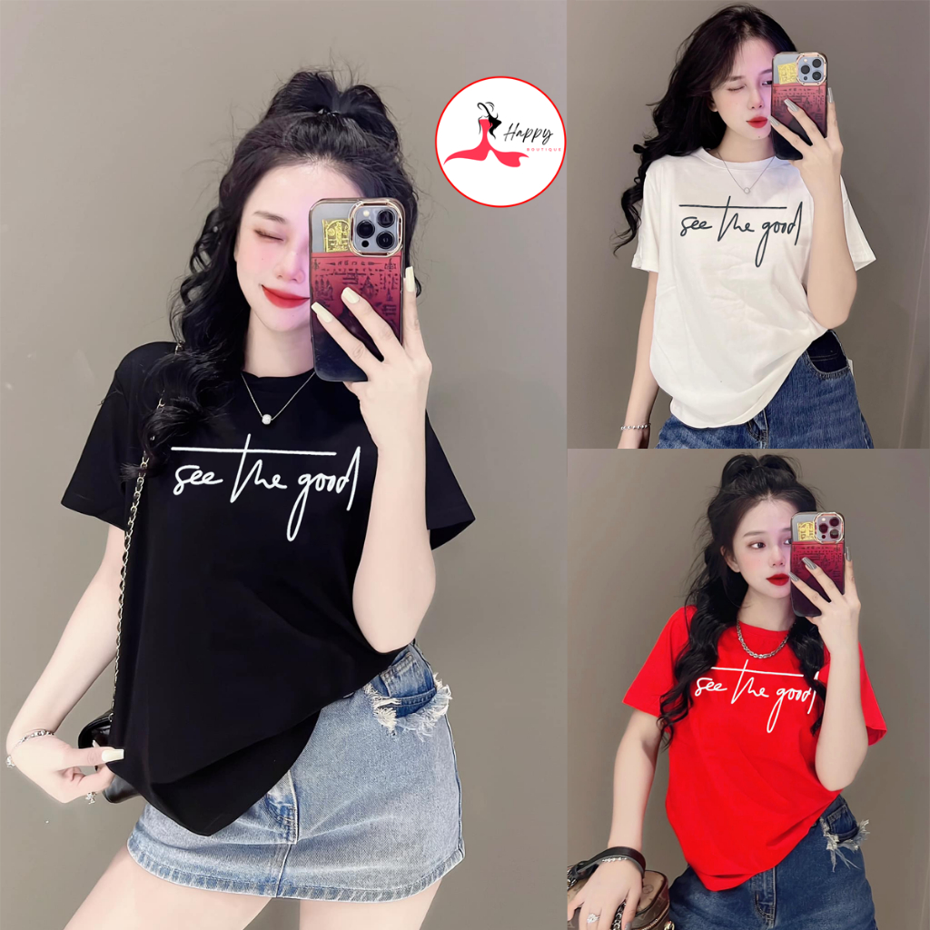 , Form Vừa , Phong Cách, Cá Tính, Độc Đáo [See The Good) Top Cotton