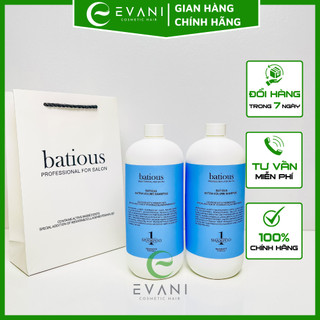 Dầu gội xả batious màu xanh 960ml - 500ml làm phồng tóc ,ngăn chặn dầu thừa /chính hãng