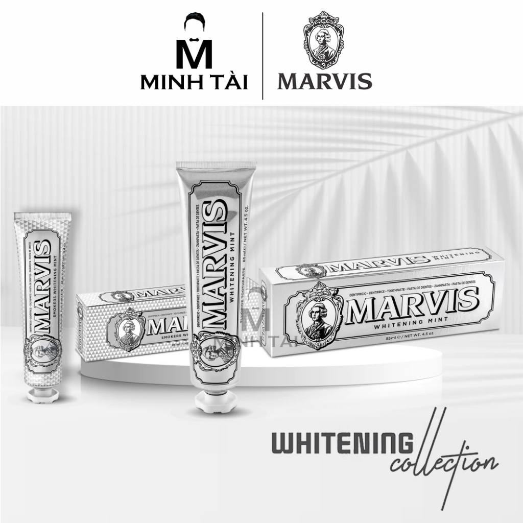 Kem Đánh Răng Marvis Whitening 25ml, 85ml