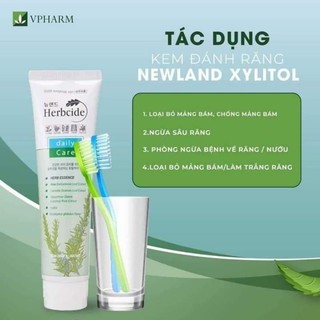 Kem đánh Newland Herbcide Toothpaste