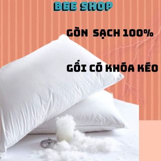 Bộ 2 chiếc gối nằm 40x60cm cao cấp, cặp gối nằm gòn siêu êm cam kết hàng chuẩn- 2 gối nằm