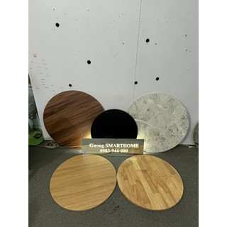 Mặt bàn gỗ mdf chống ẩmthái lan đường kính 90,100cm dày 18mm