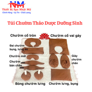 Chườm thảo dược dưỡng sinh i túi chườm nóng lạnh thảo dược đa năng cho cá nhân và spa