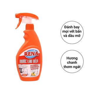 Nước lau bếp Rena hương chanh 520ml