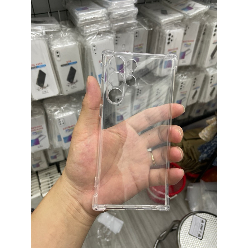 Ốp lưng silicon trong chống sốc cho Samsung dòng S, Note: S20FE S21 S22 Ultra S8 S9 S10  S10 plus,...