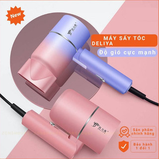Máy Sấy Tóc, Chính Hãng Deliya Model DLY- 2600,Công Suất Lớn 1000w Tỏa Nhiệt Đều 2 Chiều, Gấp Lại Nhỏ Gọn - Mang Du Lịch
