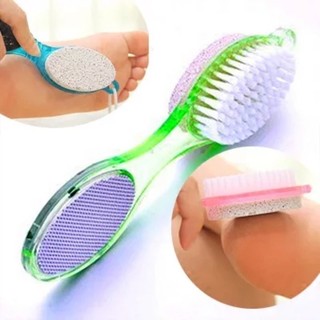 Chà gót chân - dụng cụ chà gót chân tẩy da chết bằng nhựa và đá bọt