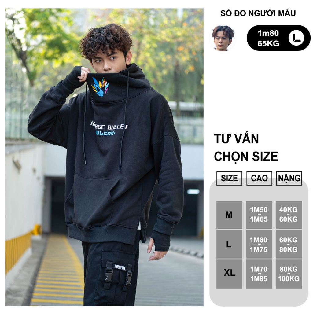 Áo Hoodie Minato - Vulcan - Ark One Nam Nữ Unisex Form To Oversized | BigBuy360 - bigbuy360.vn