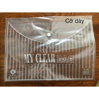 Túi đựng tài liệu, túi clear bag, túi cúc đựng tài liệu