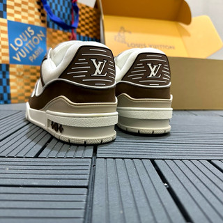 [93 SNEAKER] Giày Luxury Trainer Nâu Tây Cao Cấp