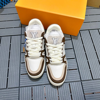 [93 SNEAKER] Giày Luxury Trainer Nâu Tây Cao Cấp