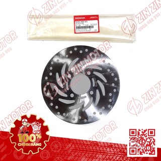 Dĩa phanh, đĩa thắng ab 125, air blade 2016 2017 2018 2019 45351-k66-ve1 chính hãng honda - zzm