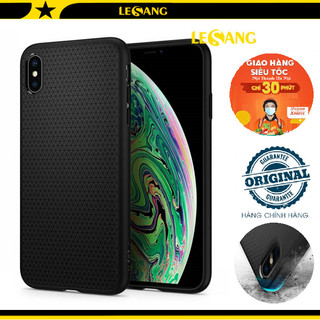 Ốp lưng iPhone Xs Max/ X / Xs / XR Spigen Liquid Air Armor ( Màu Đen) - Hàng Chính Hãng