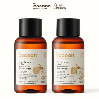 HÀNG TẶNG KHÔNG BÁN - Combo 2 Nước tẩy trang bí đao Cocoon tẩy sạch makeup & giảm dầu 140ml