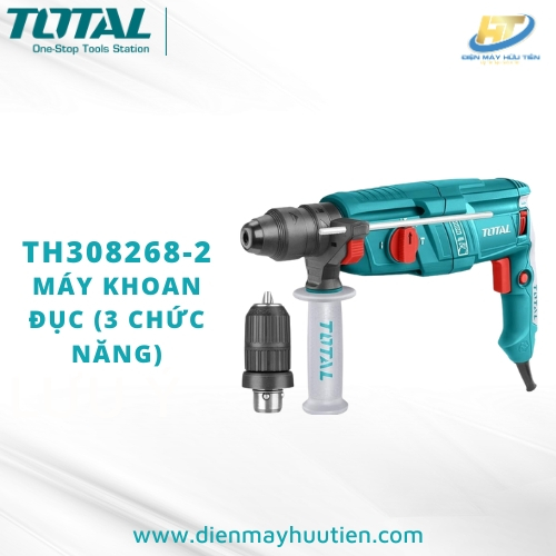 Máy khoan búa 800W Total TH308268-2