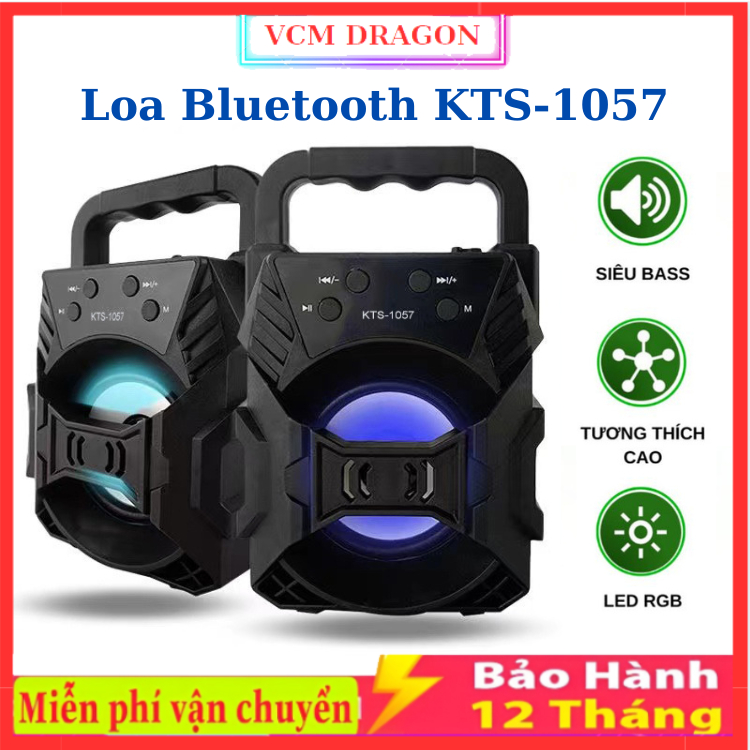 Loa bluetooth mini KTS-1057 phiên bản chính hãng Hot 2023,loa không dây âm thanh bass đỉnh cao có bảo hành đầy đủ