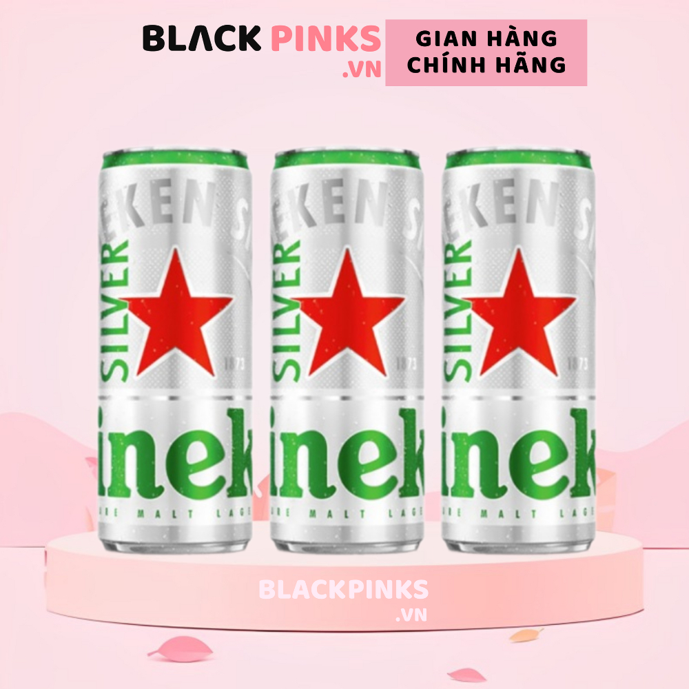 Khay/Thùng 24 lon bia Heineken Silver 330ml