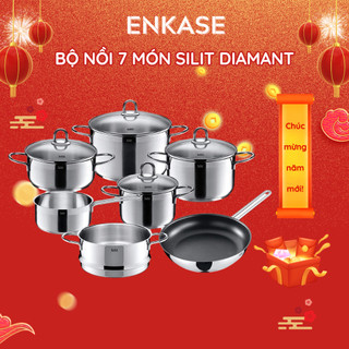 Bộ nồi Silit Diamant 7 món [Chính hãng]