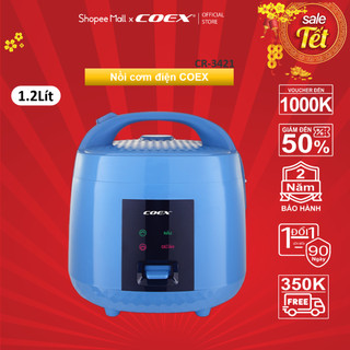 Nồi cơm điện 1.2 lít coex cr-3421