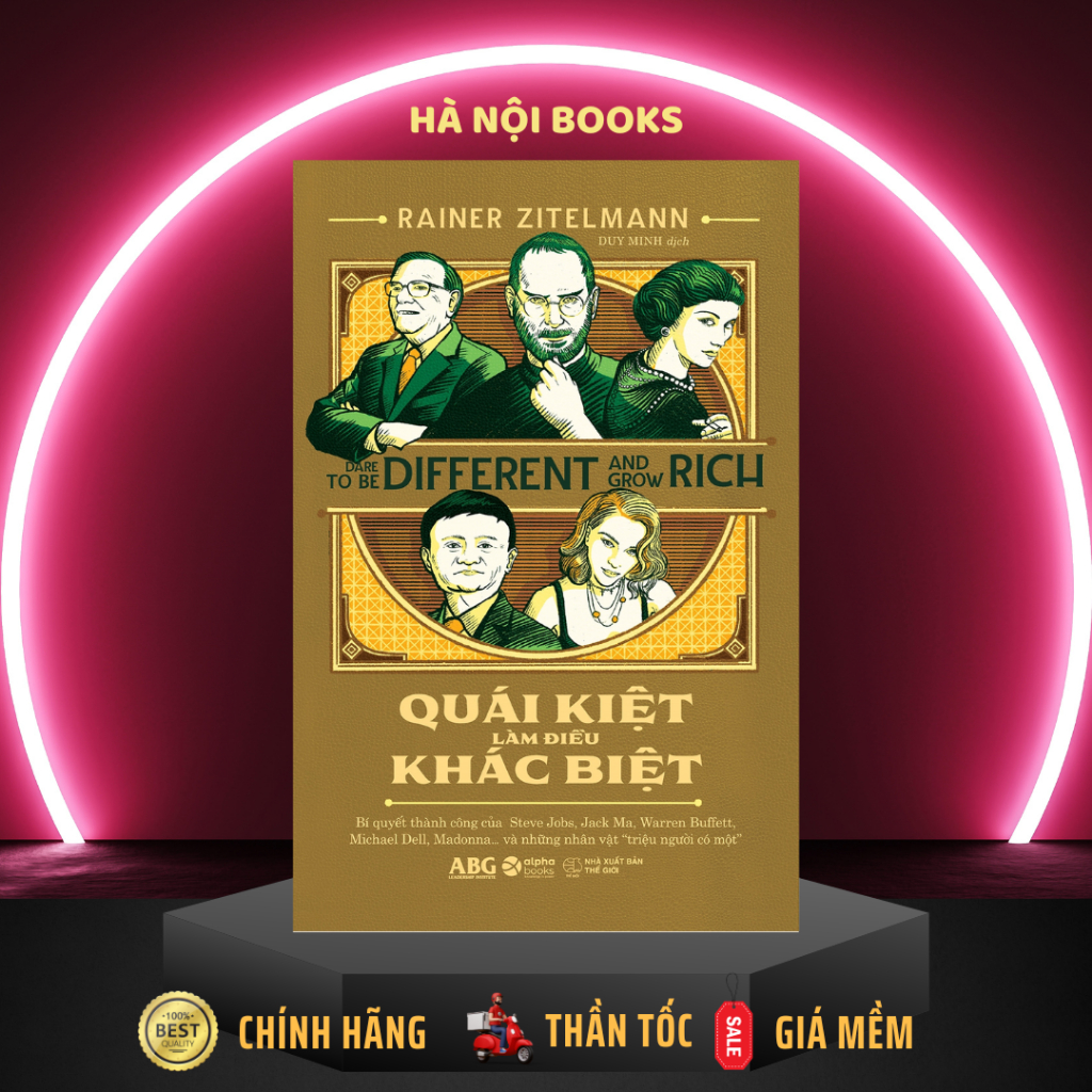 Sách - Quái Kiệt Làm Điều Khác Biệt [AlphaBooks]