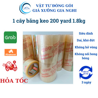 Băng keo trong 4,8 cm - 200 yard băng dính đóng hàng