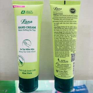 Kem Dưỡng Da Tay Lana Aloe Vera (80g/chai)