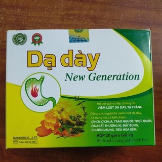 Dạ dày New Generation( hộp 20gói bột) HSD: 2027