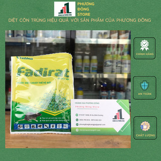 Thuốc diệt chuột dạng cốm Fadirat 0.005RB - gói 20g (tặng kèm 1 đôi găng tay y tế)