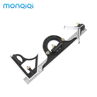 Monqiqi thước đo góc thước đa năng ke góc vuông 45 90 180 độ
