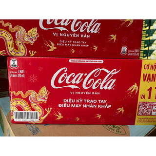 Thùng 24 Lon CoCa-Cola Lon 235ml/320ml