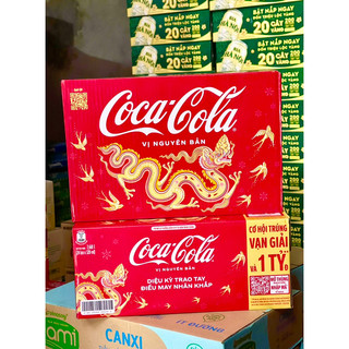 Thùng 24 lon coca-cola lon 235ml/320ml