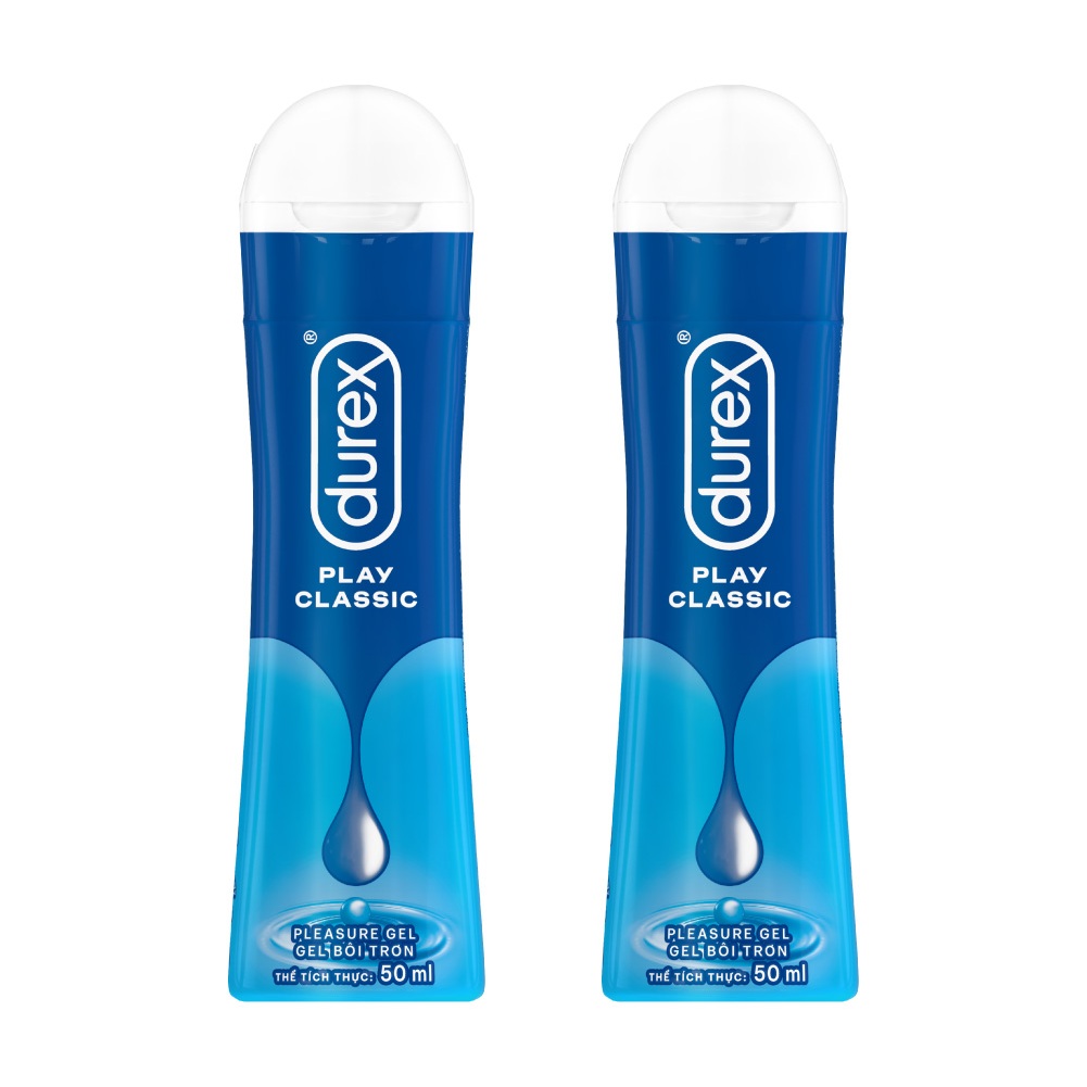 Combo 2 Gel bôi trơn Durex Classic gốc nước - Bao bì mới