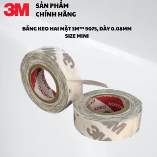 Băng keo 2 mặt 3M 9075, mỏng 0.08mm