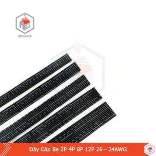 Dây cáp bẹ 26awg - 24awg 2p 4p 8p 12p