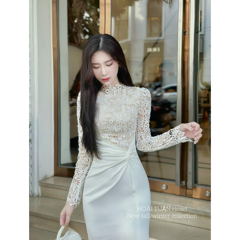Đầm ren sang chảnh