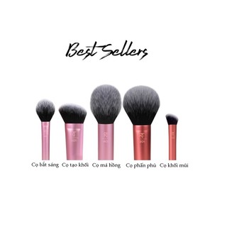 Bộ Cọ Cá Nhân 10 Cây RT Real Techniques Face Essentialse Enhanced Eye Set Brush