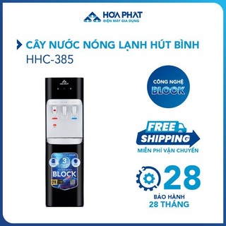 Cây nước nóng lạnh hút bình Hòa Phát HHC385 - Làm lạnh block - Hàng chính hãng