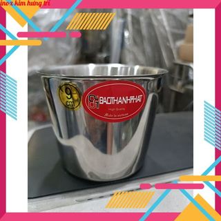Combo 10 ly làm nước đá inox size 9-10 cm bền đẹp