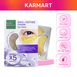 Mặt Nạ Săn Chắc Da Mắt Baby Bright 5HYA & PEPTIDE FIRMING Eye Mask 5g