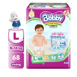 TÃ QUẦN BOBBY GÓI SIÊU ĐẠI M74/L68/XL62/XXL56 tặng thêm 6