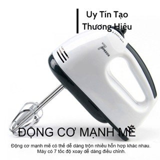 Máy Đánh Trứng Cầm Tay 7 Tốc Độ Cao Cấp, Hoạt Động Êm Ái