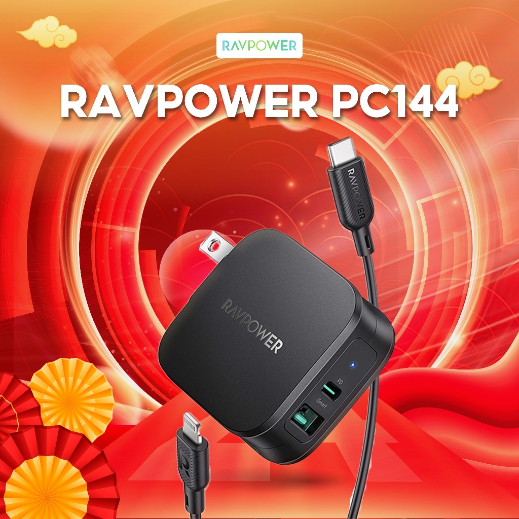 Củ sạc nhanh RAVPOWER RP-PC144 PD 3.0 30W