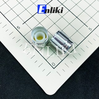 Núm triết áp kim loại bạc 15mm