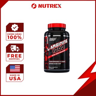 Viên Uống Hỗ Trợ Tăng Sức Mạnh, Phát Triển Cơ Bắp Nutrex L Arginine 1000 120 Viên