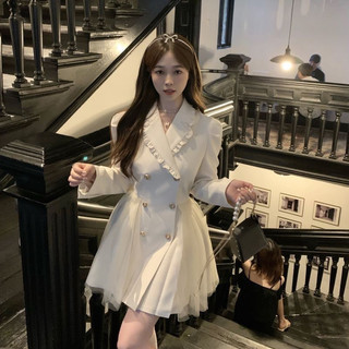Đầm vest công chúa tổng tài thanh lịch