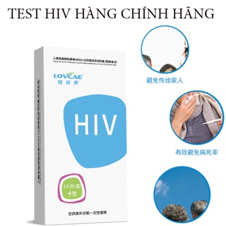 Mẫu tự test HIV tại nhà an toàn hiệu quả - Hàng nhập khẩu chính hãng
